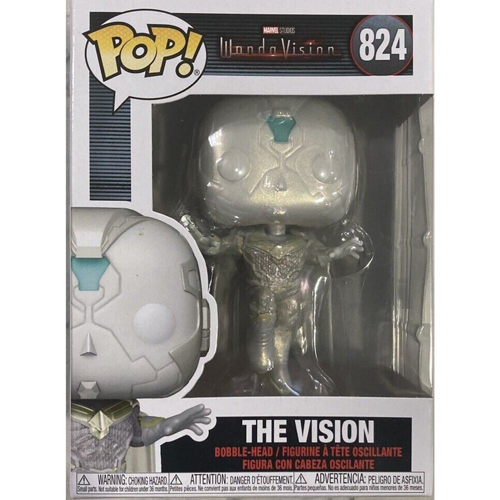FUNKO POP ! THE VISION 824 GLOWS IN DARK WALMART EXCLUSIVE E01